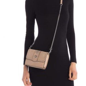 Rebecca Minkoff Pink Leather Stargazing Crossbody